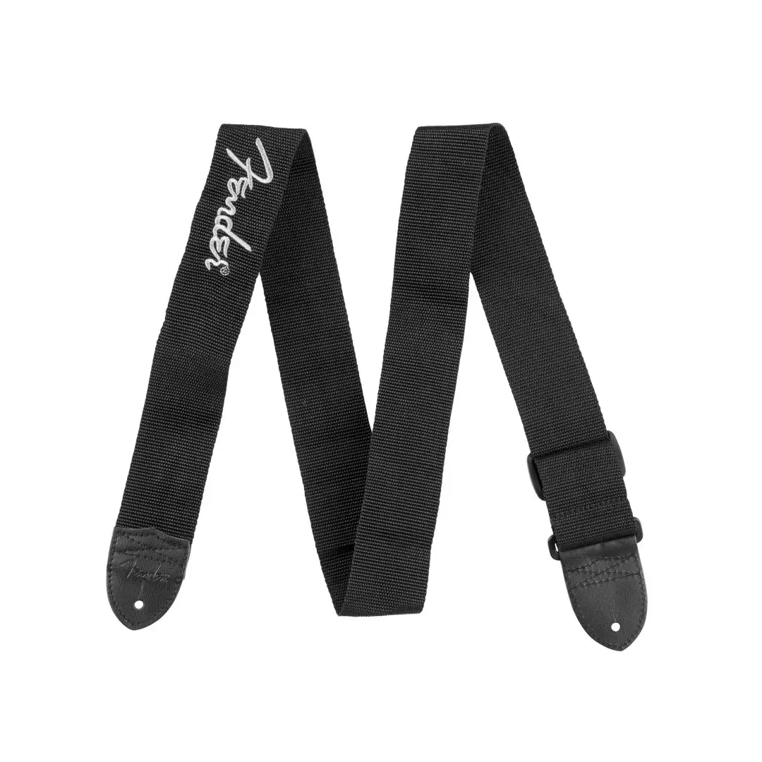 Fender 2 Logo GY Ζώνη Κιθάρας/ Μπάσου Μαύρη-min