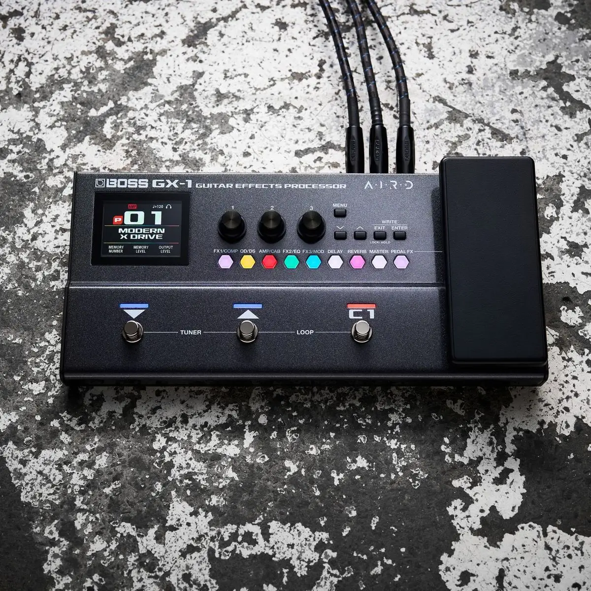 Boss GX-1 Επεξεργαστής Εφέ Κιθάρας Μαύρος-9