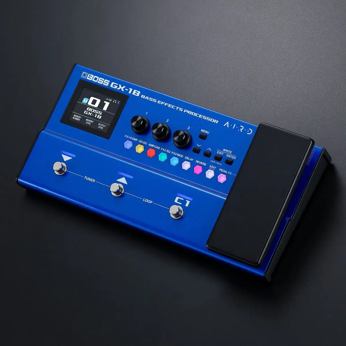 Boss GX-1B Επεξεργαστής Εφέ Μπάσου Μπλε-4