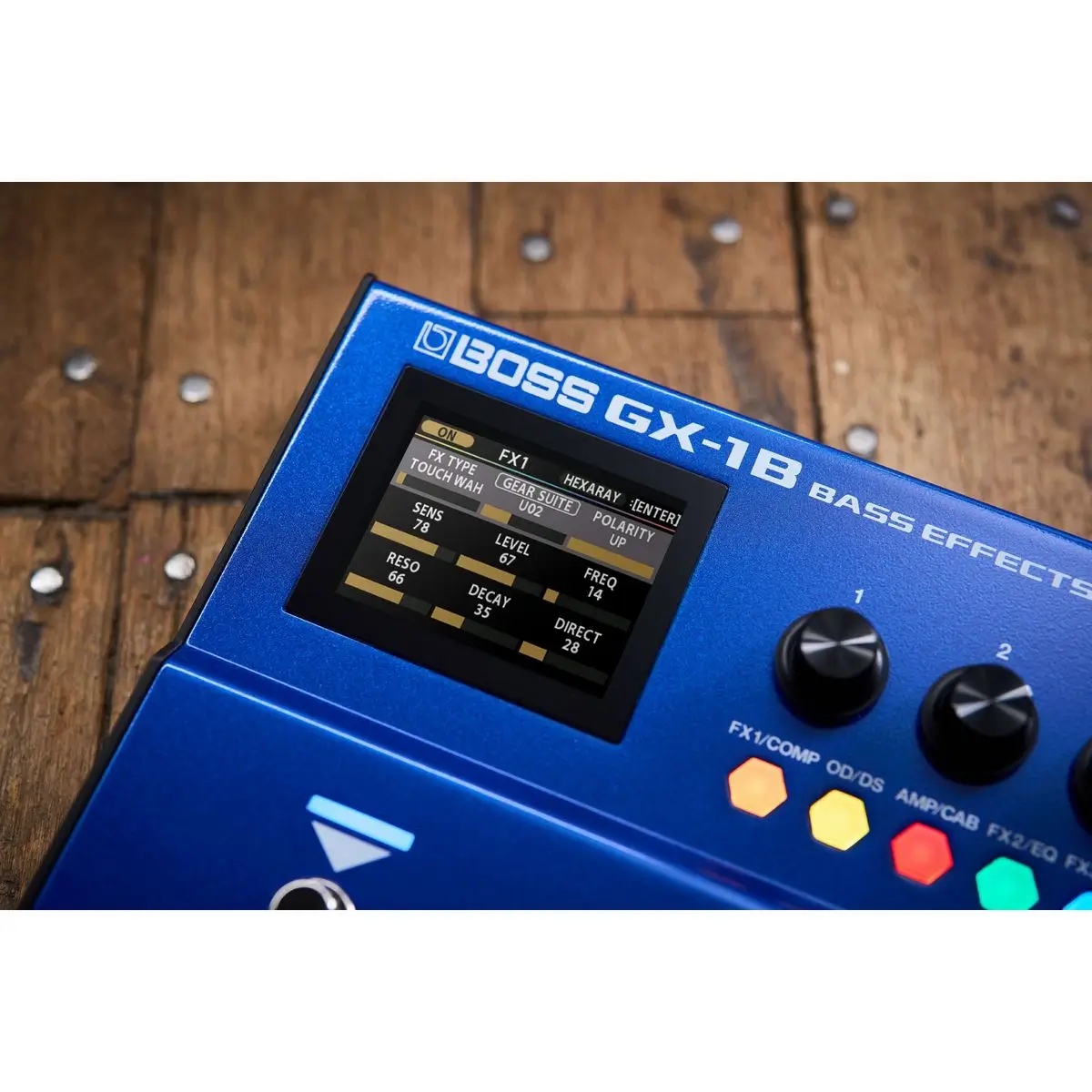 Boss GX-1B Επεξεργαστής Εφέ Μπάσου Μπλε-5