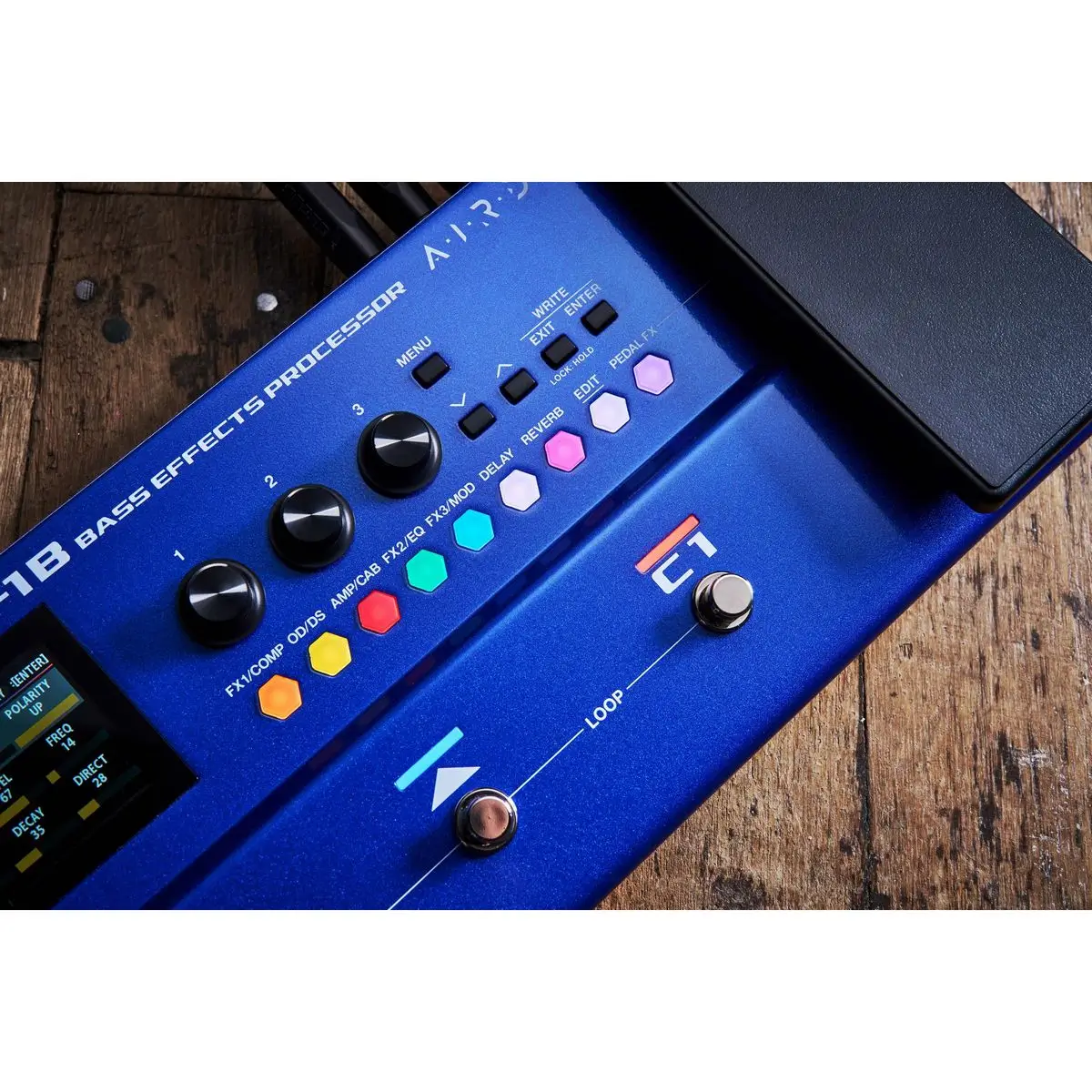 Boss GX-1B Επεξεργαστής Εφέ Μπάσου Μπλε-6