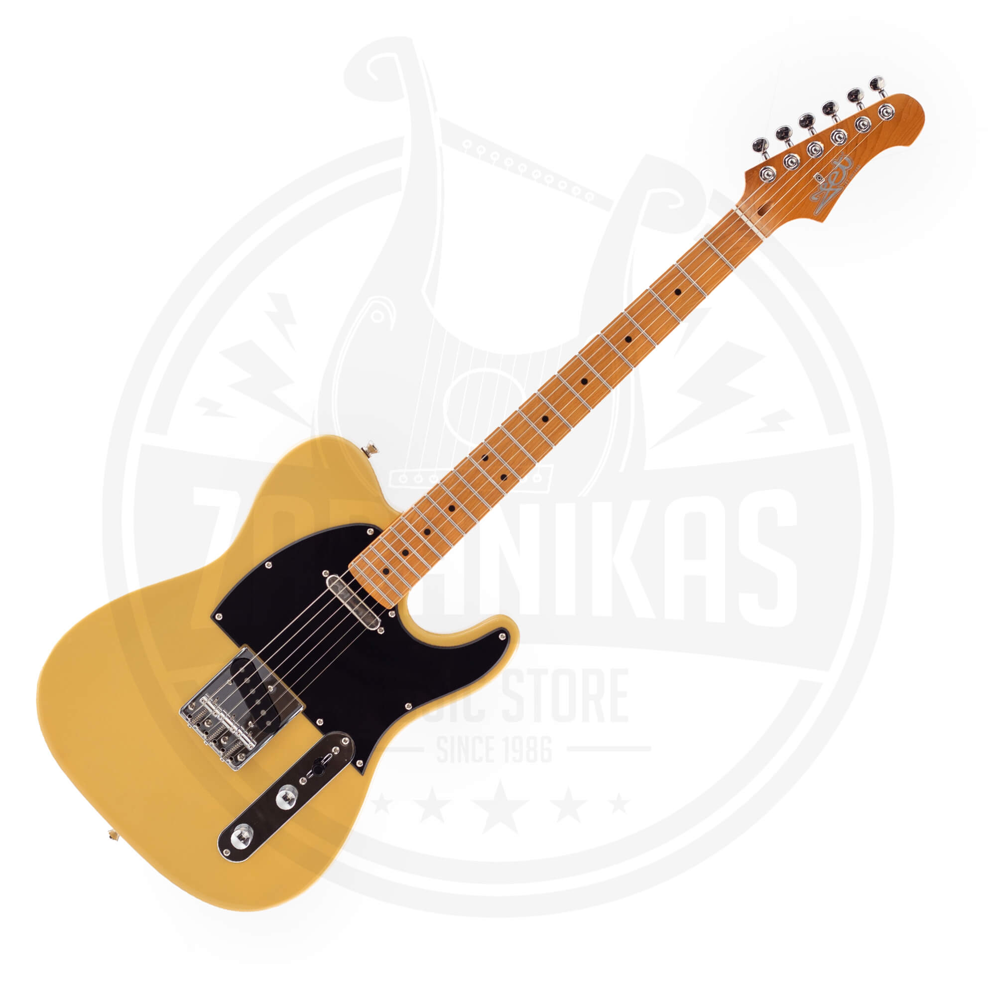 JET JT-350 BSC Telecaster Ηλεκτρική Κιθάρα Butterscotch Ultimate Πακέτο-2-min