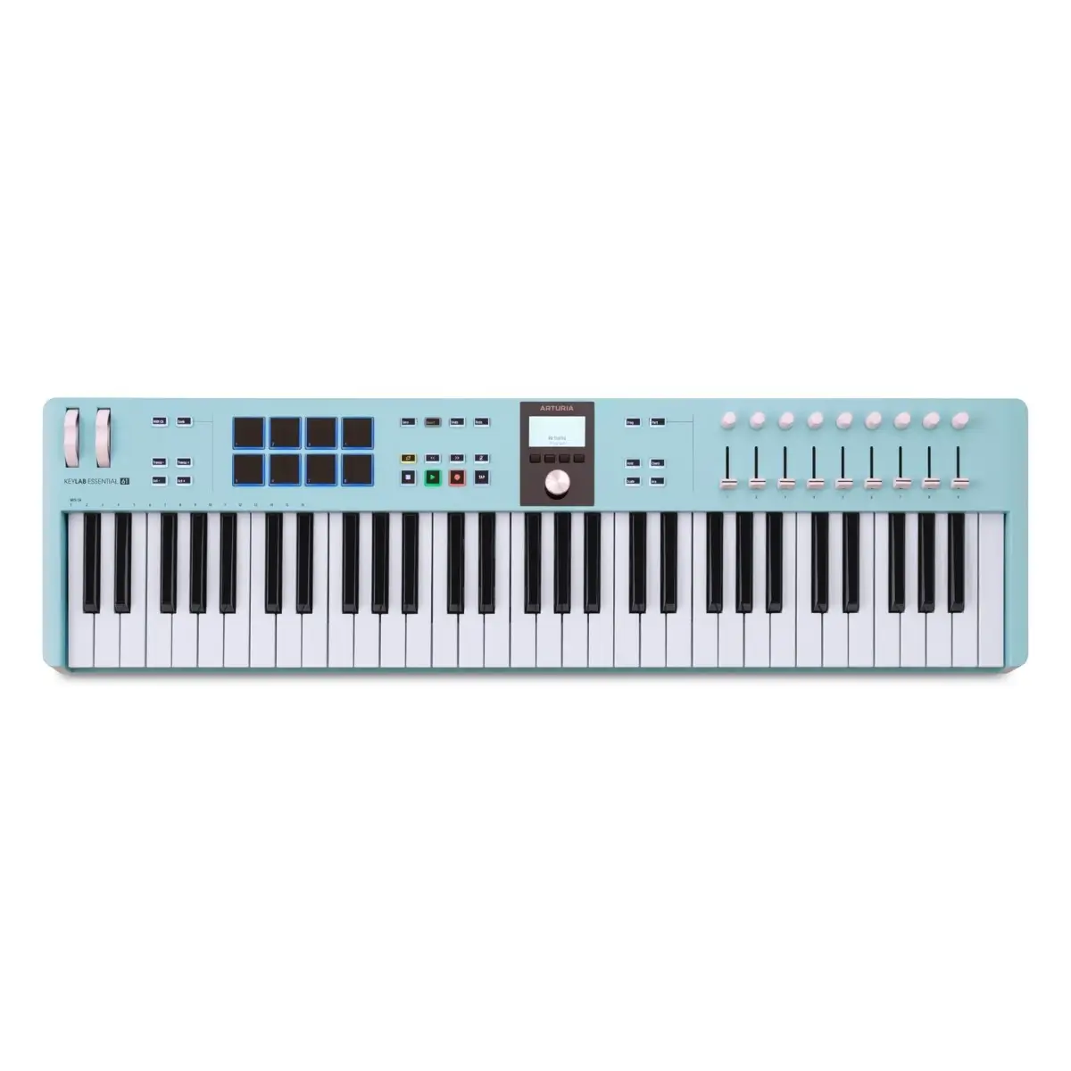 Arturia KeyLab Essential 61 MK3 Midi Keyboard Aquamarine Ltd Έκδοση-min