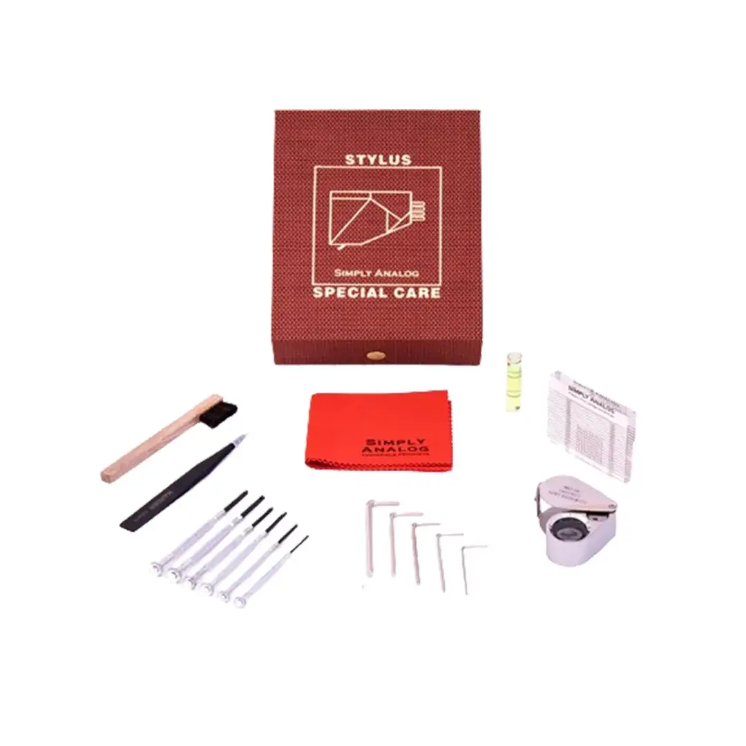 Simply Analog Stylus Kit Σετ Φροντίδας Βελόνων Πικάπ-min