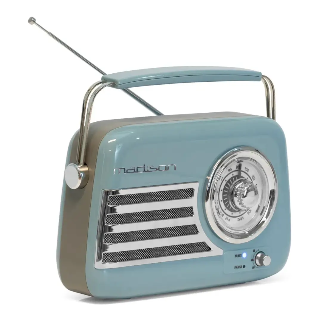 Madison Freesound-VR40BLU Φορητό Ραδιόφωνο Bluetooth-2-min