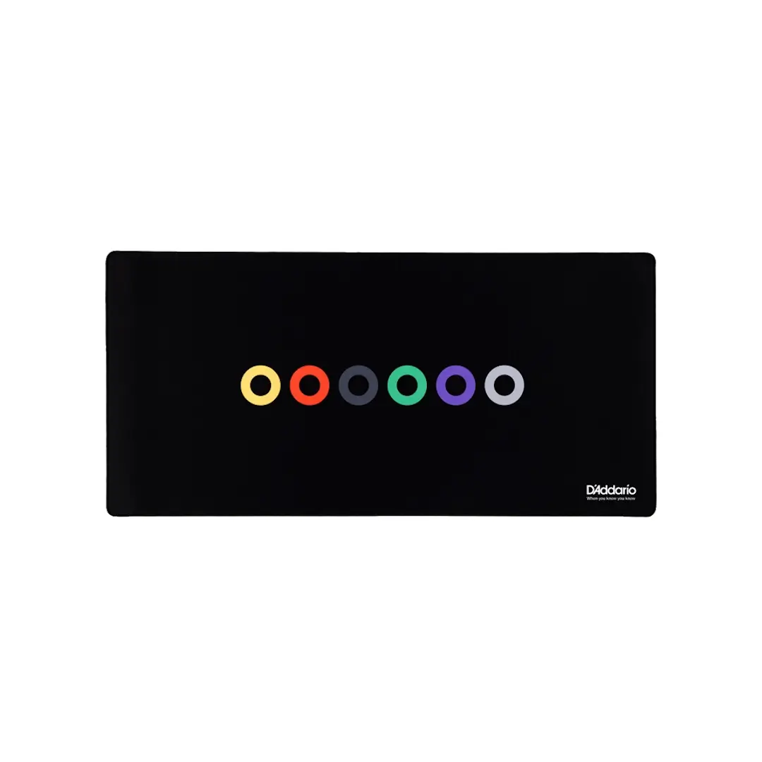 D'Addario HGG230100 Premium Χαλί Αλλαγής Χορδών Μαύρο-min