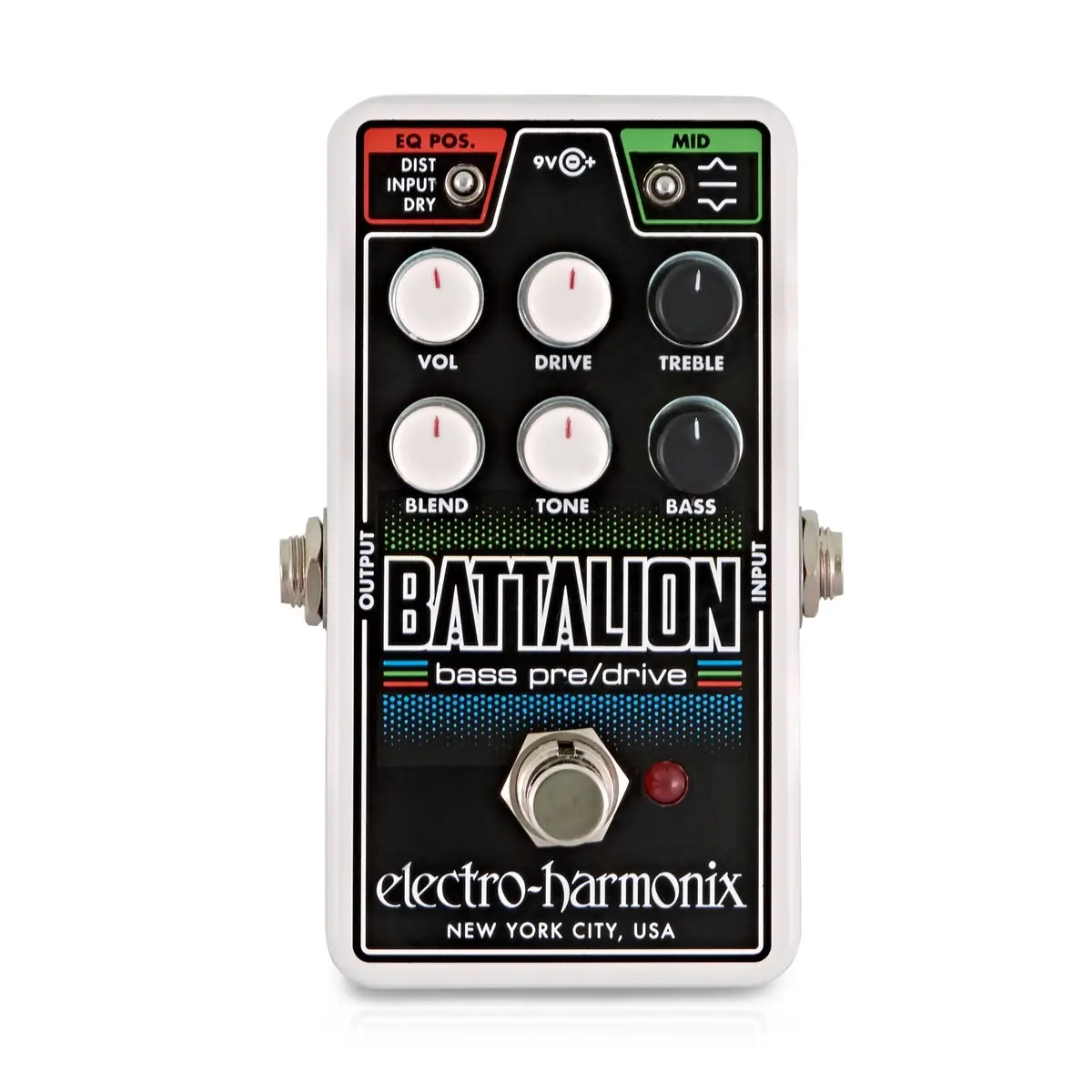 Electro-Harmonix Nano Battalion Bass Preamp & Overdrive Πετάλι-min