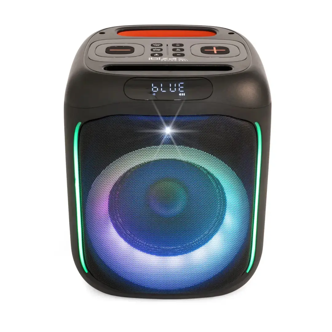 Ibiza CUBE180 Φορητό Ηχείο Bluetooth με Εφέ Φωτισμού-2-min