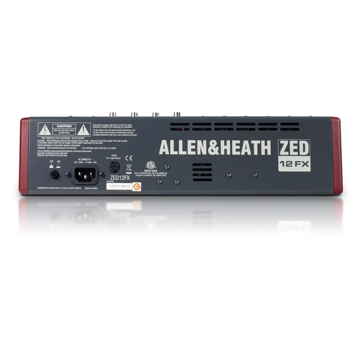 Allen & Heath ZED-12FX Αναλογική Κονσόλα Μίξης-4