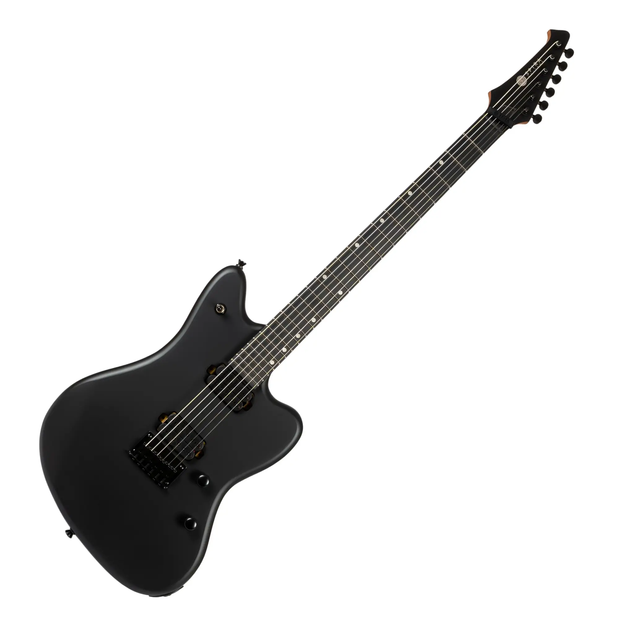 Spira J-400 MBK Baritone Ηλεκτρική Κιθάρα Satin Black-min