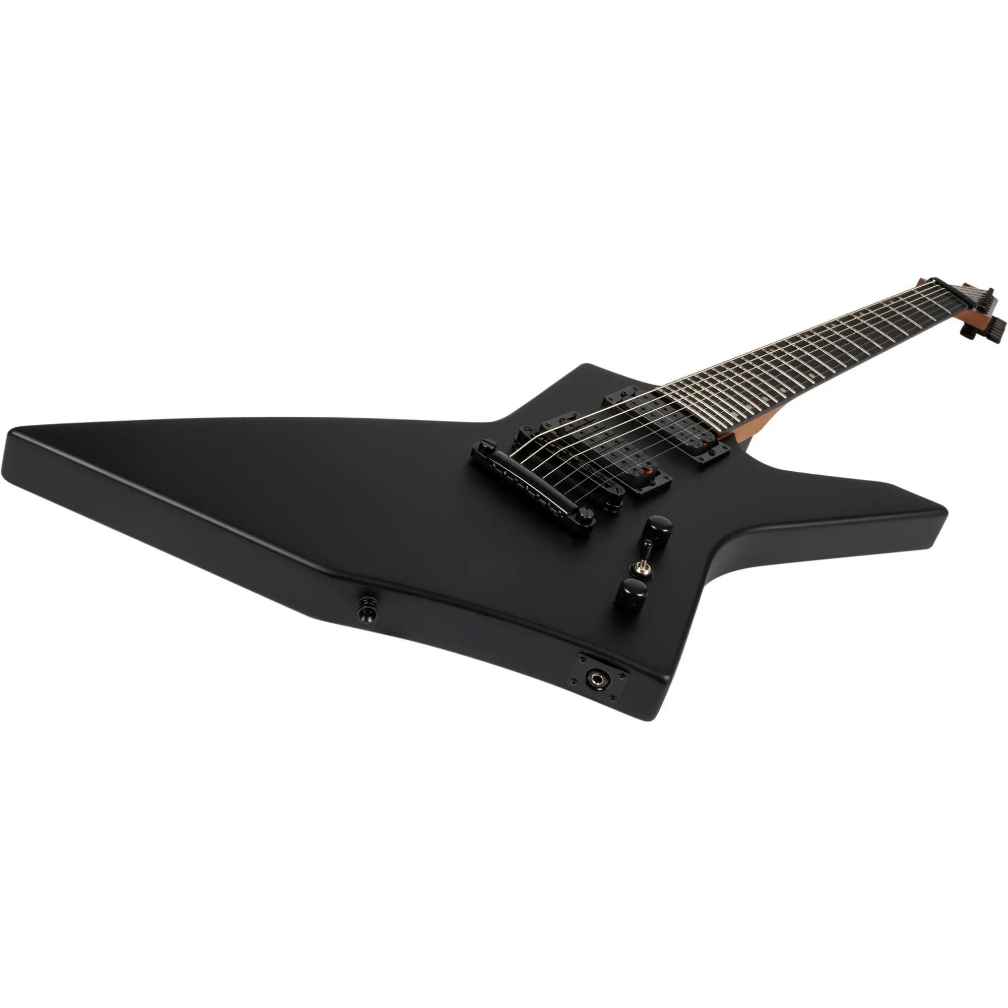 Spira X-407 MBK Ηλεκτρική Κιθάρα 7άχορδη Satin Black-2-min