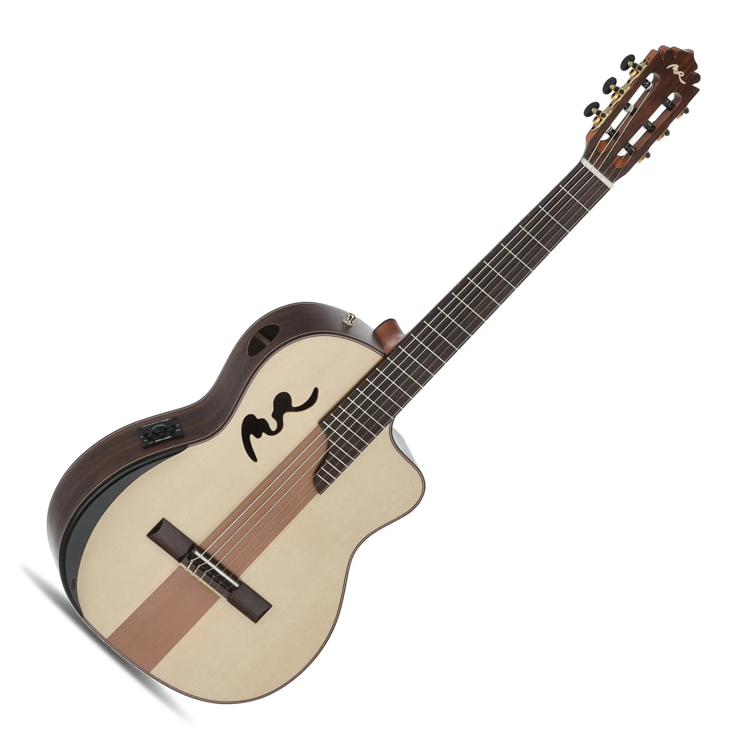 Manuel Rodriguez Café Cortado Indian Rosewood Ηλεκτροκλασική Κιθάρα (με Βαλίτσα)-min