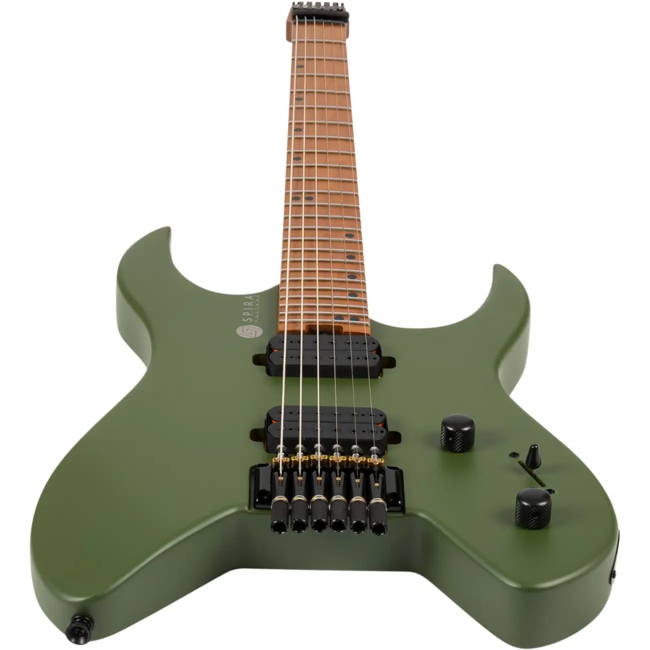 Spira S-400 Headless MGR Ηλεκτρική Κιθάρα Satin Green-2-min