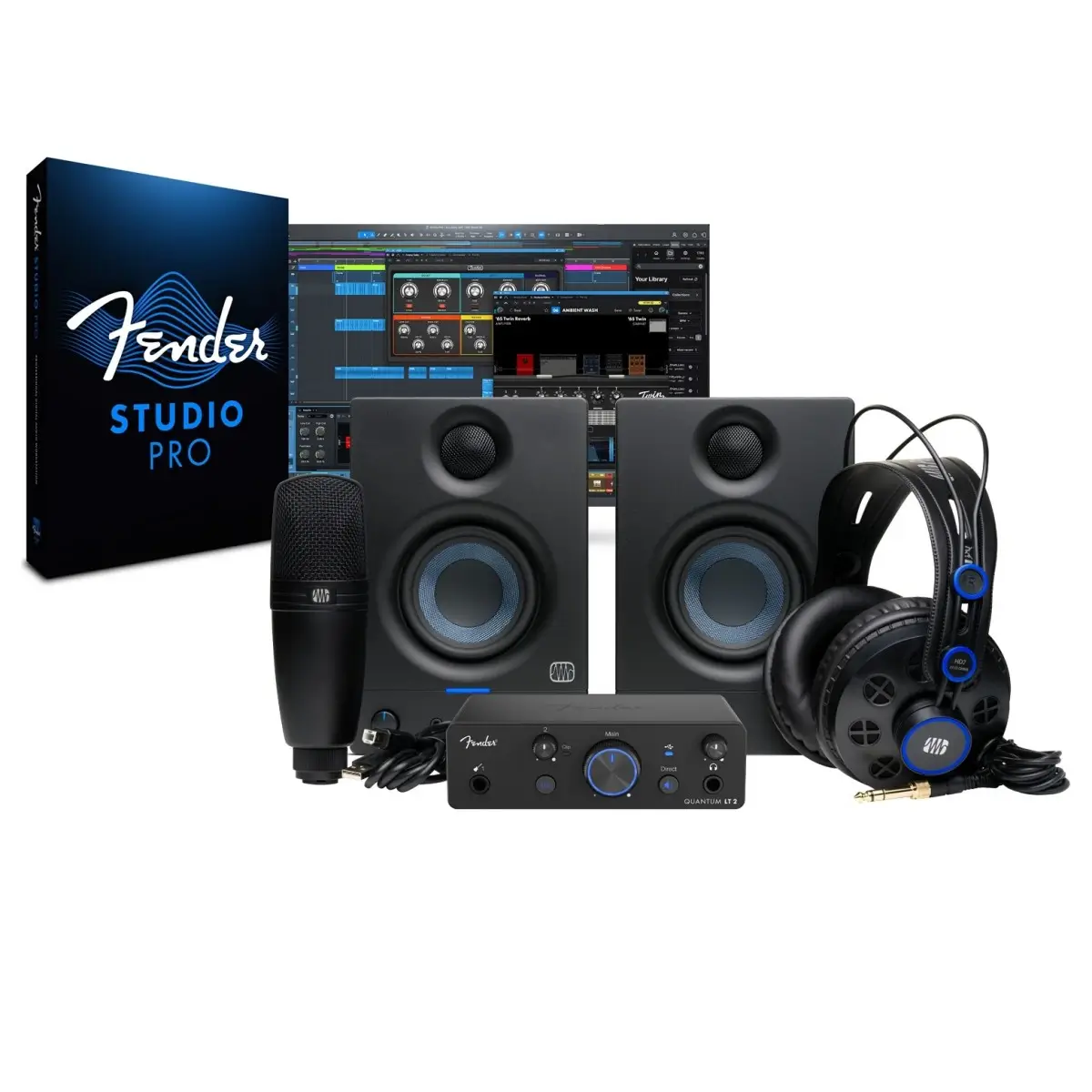 Fender Quantum Complete Bundle Πακέτο Ηχογράφησης-min