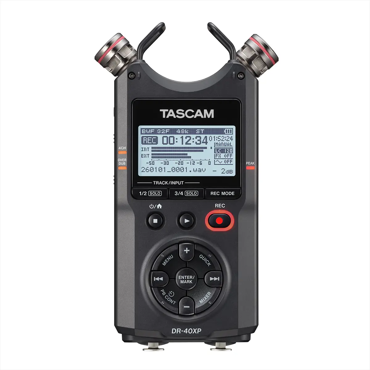 Tascam DR-40XP Εγγραφέας-2-min