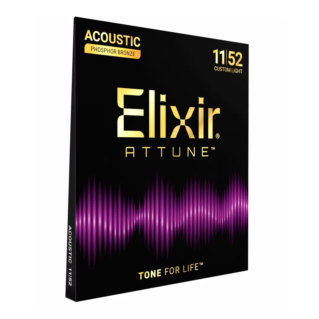Elixir 21027 Attune Phosphor Bronze Χορδές Ακουστικής Κιθάρας 11-52-2-min