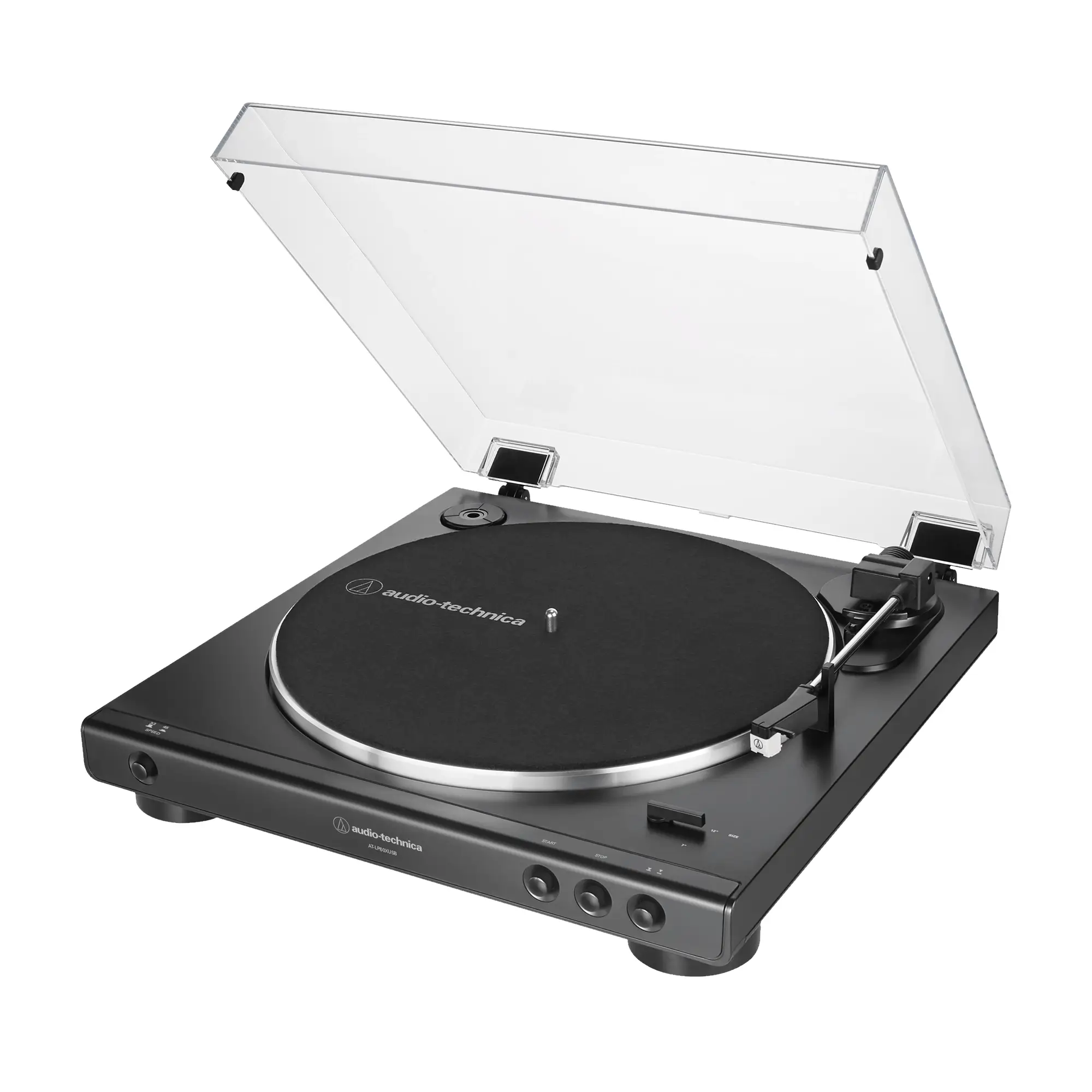 Audio-Technica AT-LP60XUSB Belt-Drive Πικάπ Gunmetal-min