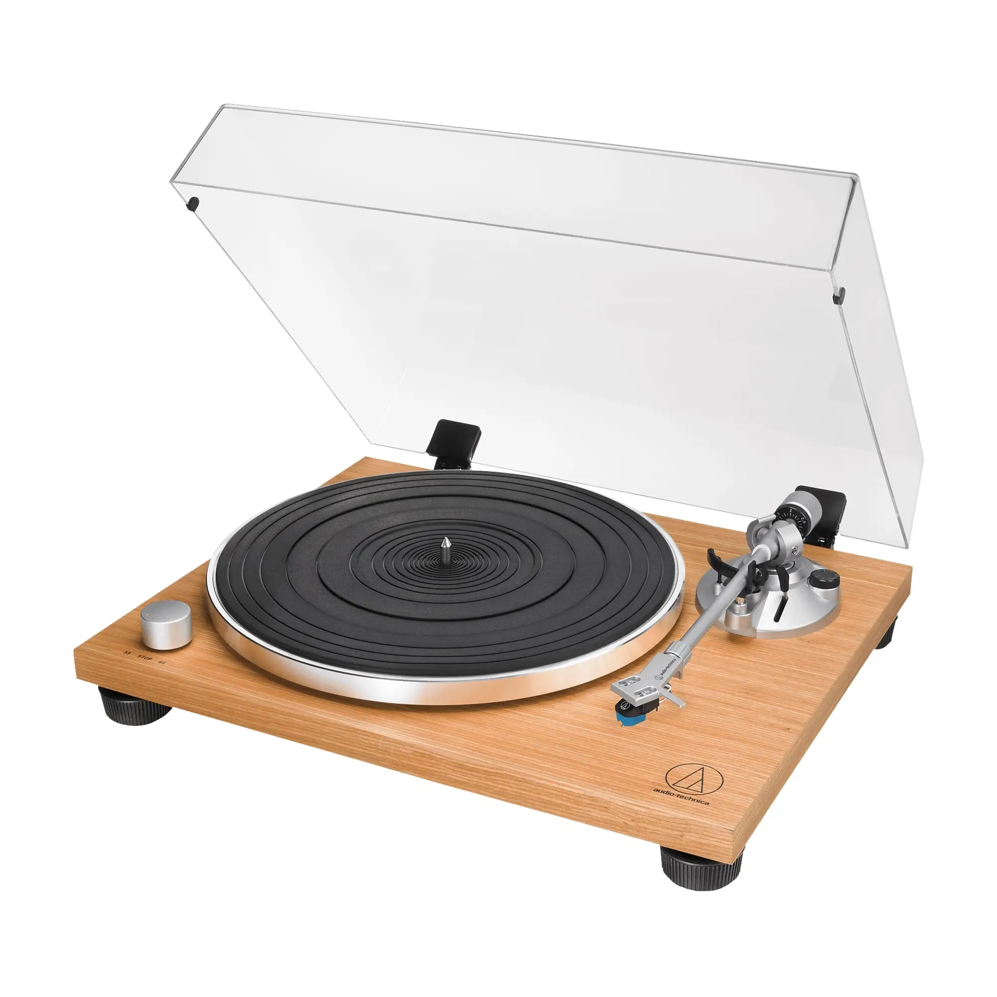 Audio-Technica AT-LPW30TK Belt-Drive Πικάπ Teak-min
