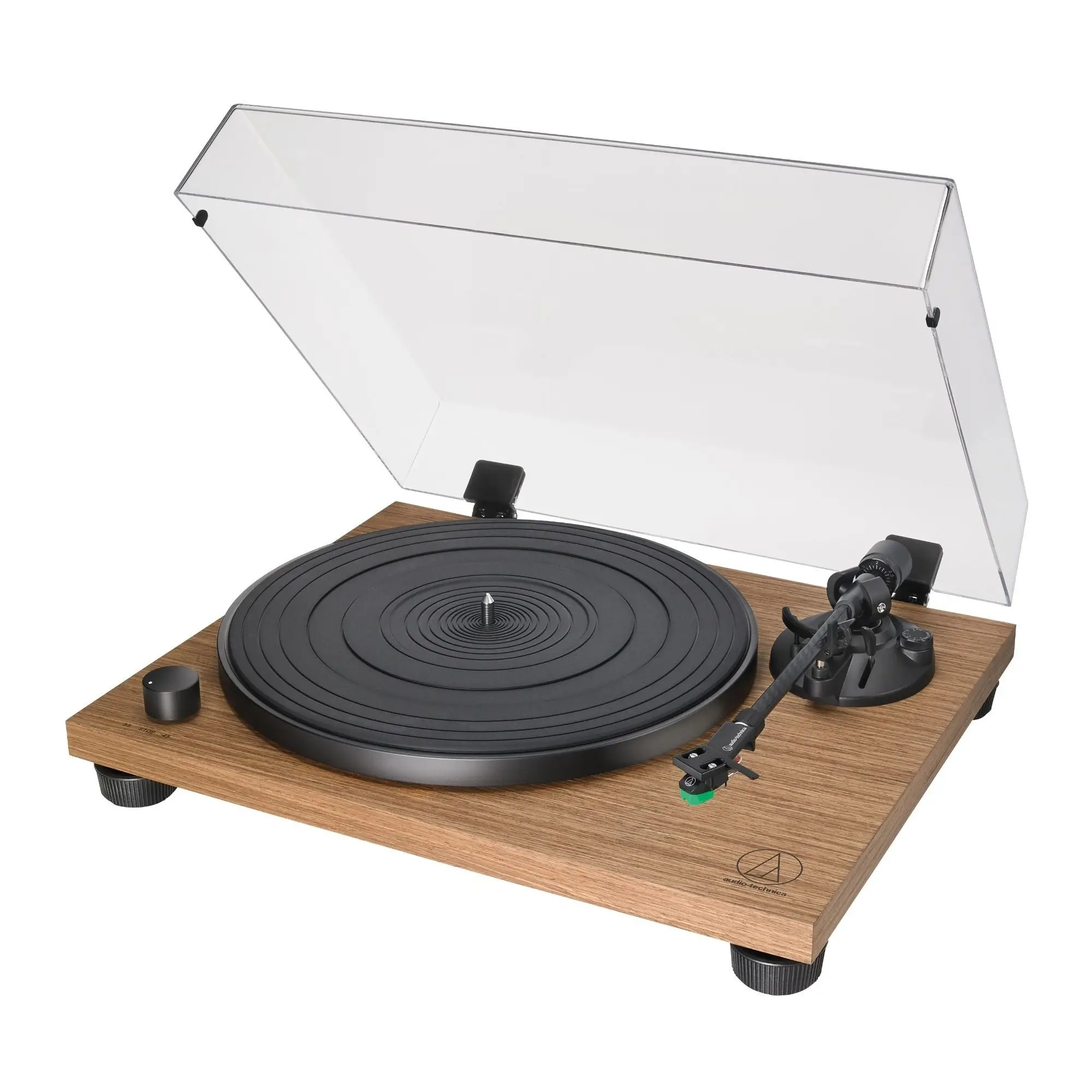 Audio-Technica AT-LPW40WN Belt-Drive Πικάπ Walnut-min