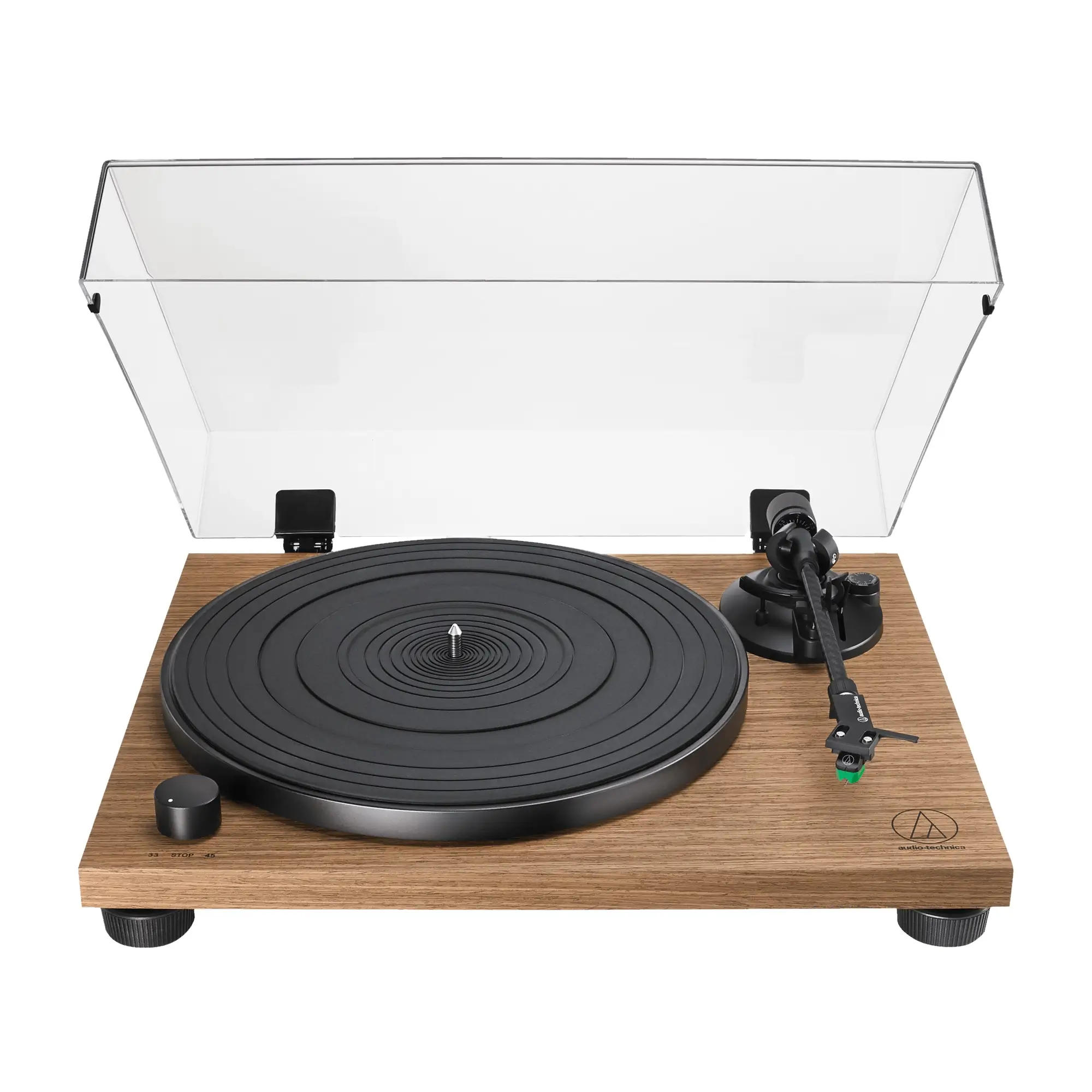 Audio-Technica AT-LPW40WN Belt-Drive Πικάπ Walnut-2-min