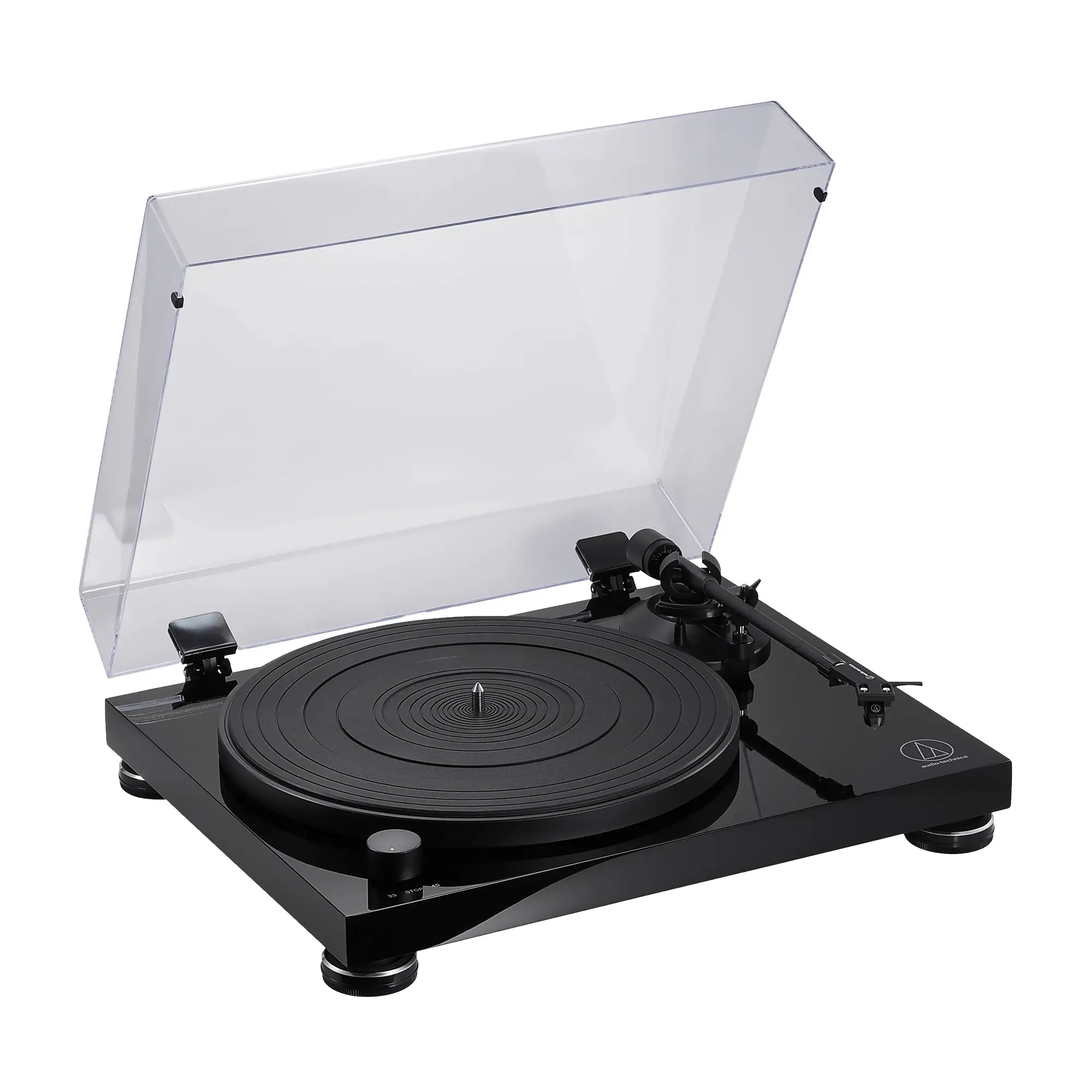 Audio-Technica AT-LPW50PB Belt-Drive Πικάπ Piano Black-min