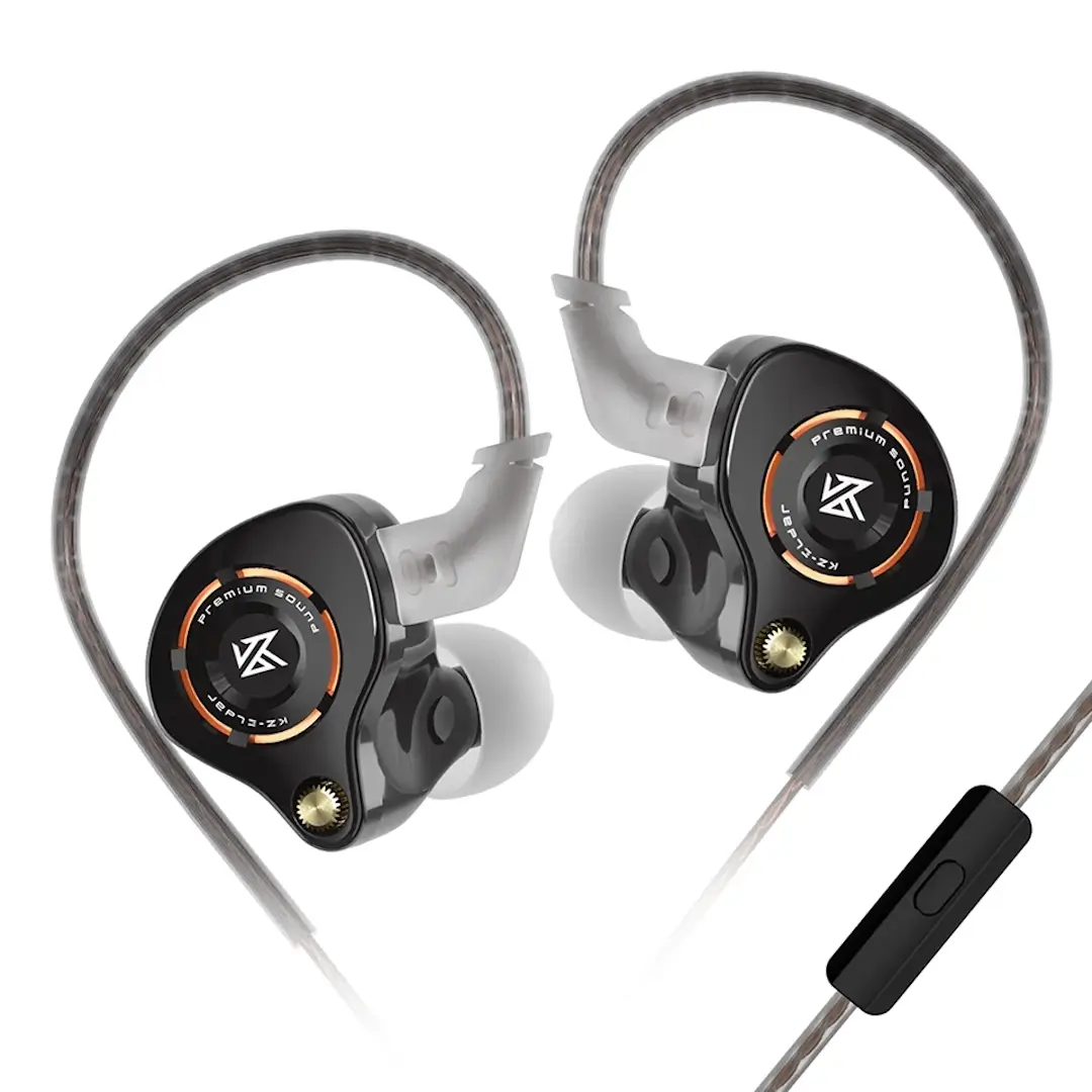 KZ Eldar MIC Hi-Fi Ακουστικά In-Ear Μαύρα (με Μικρόφωνο)-min