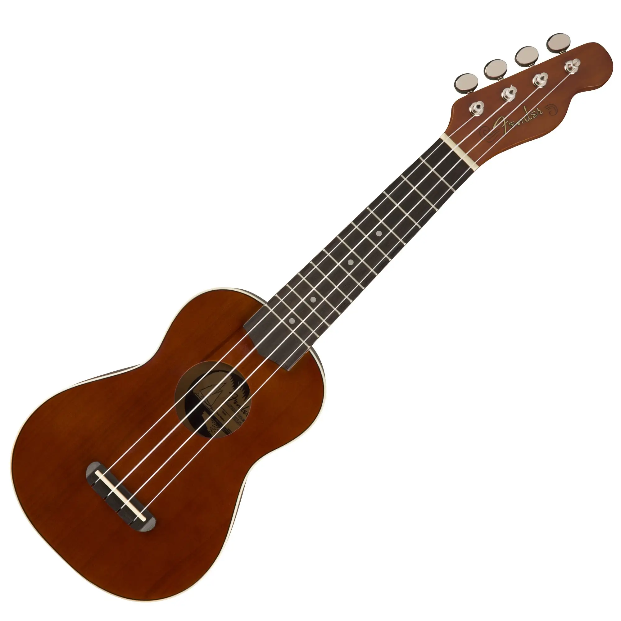 Fender Venice Soprano Ukulele Καφέ (Natural)-min