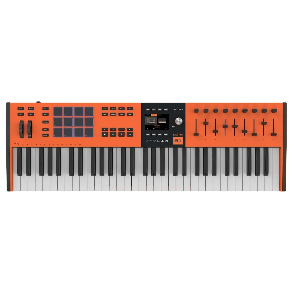Arturia Keylab 61 ΜΚ3 Midi Keyboard Ultra Πορτοκαλί Limited Edt-min