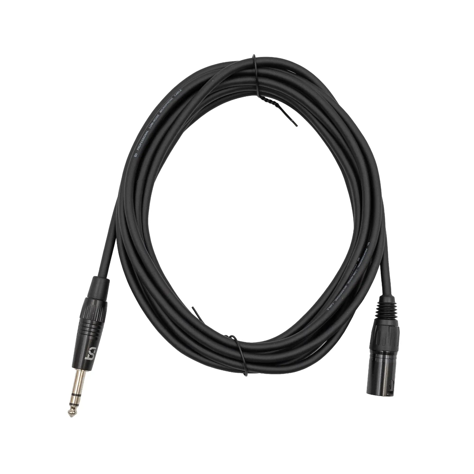 Tune CCB-MS0600 Core Καλώδιο Ήχου Balanced XLR Male σε 6.35mm TRS Stereo Jack 6m Μαύρο-min