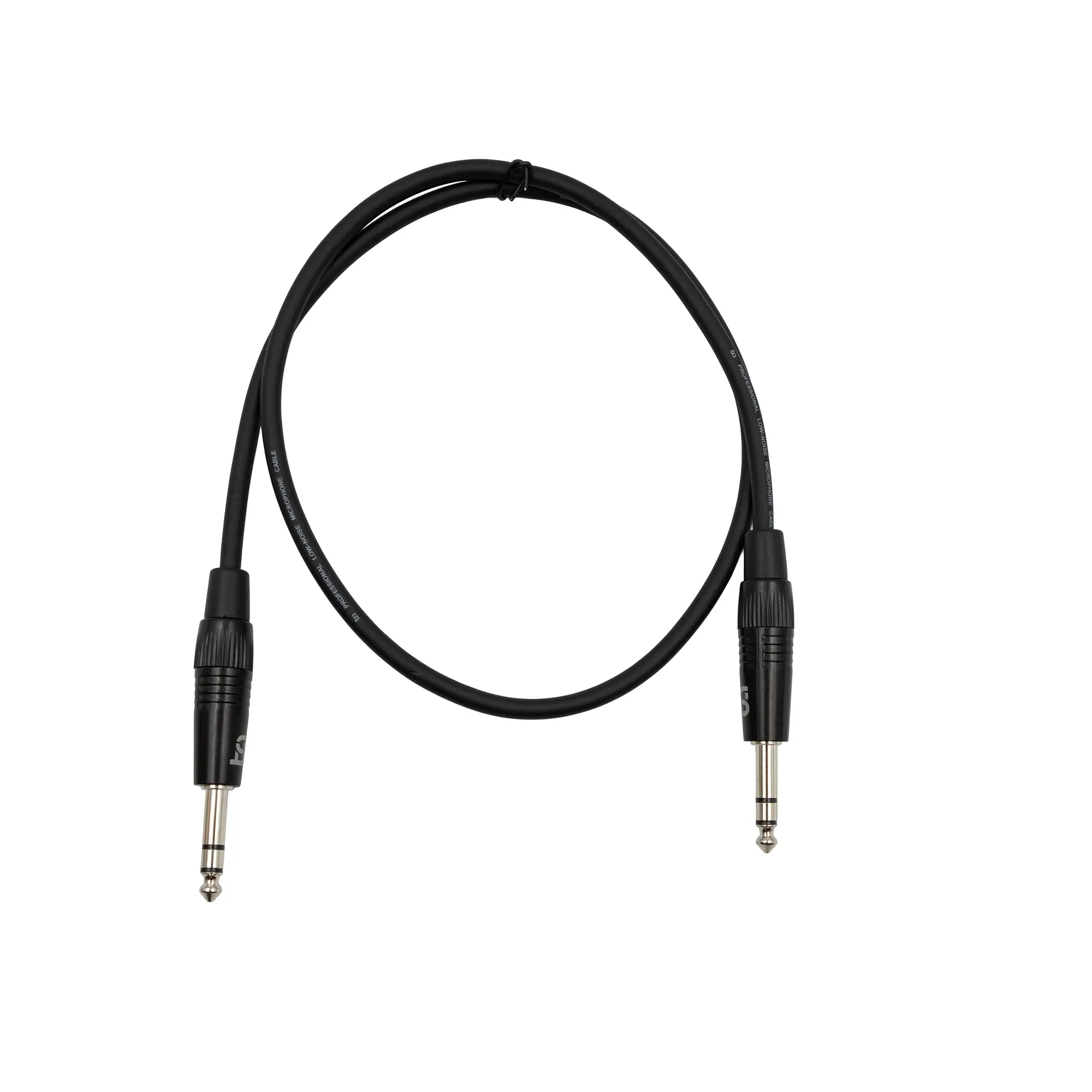 Tune CCB-SS0090 Core Καλώδιο Ήχου TRS Balanced 6.35mm Stereo Jack σε 6.35mm Stereo Jack 0,9m Μαύρο-min