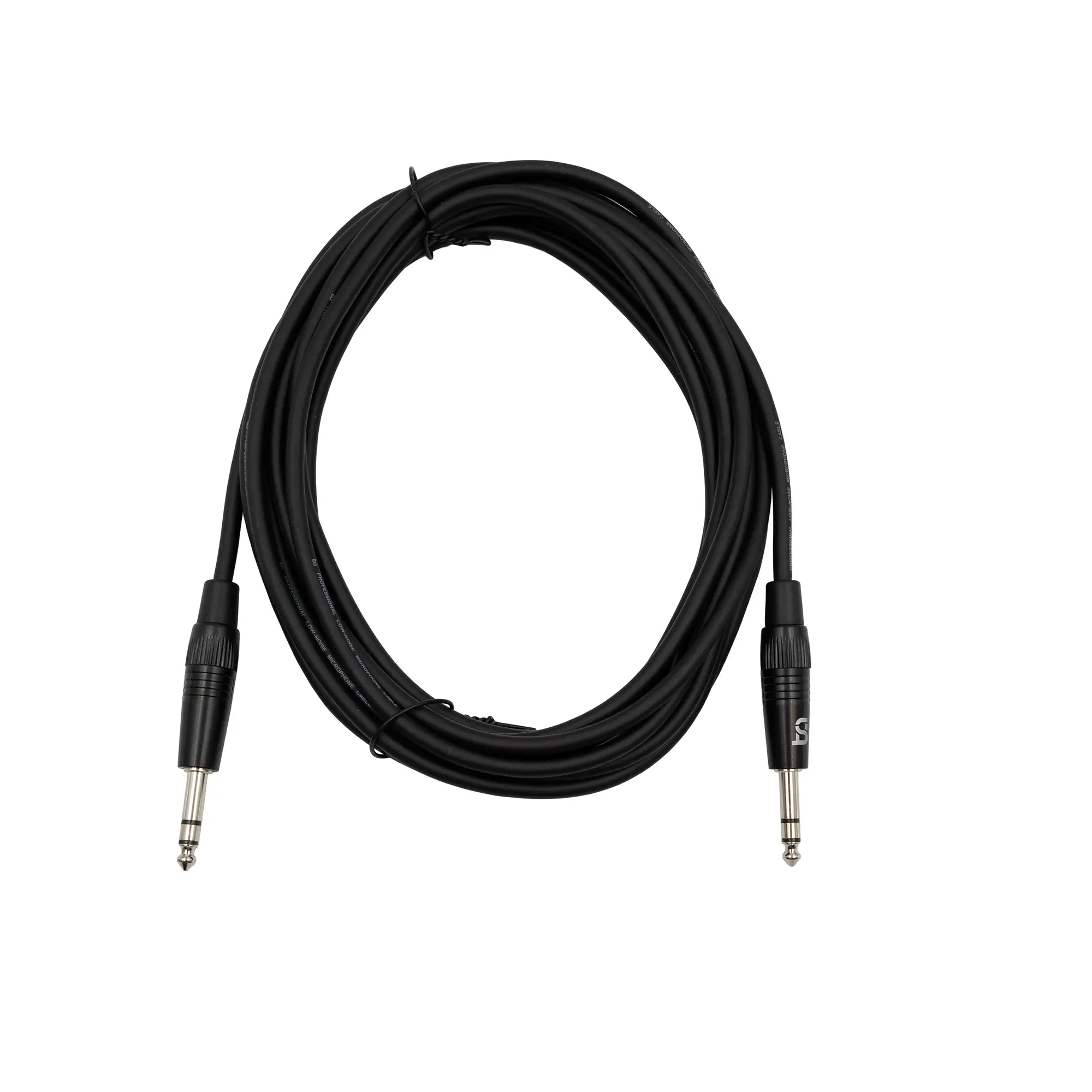 Tune CCB-SS0600 Core Καλώδιο Ήχου TRS Balanced 6.35mm Stereo Jack σε 6.35mm Stereo Jack 6m Μαύρο-min