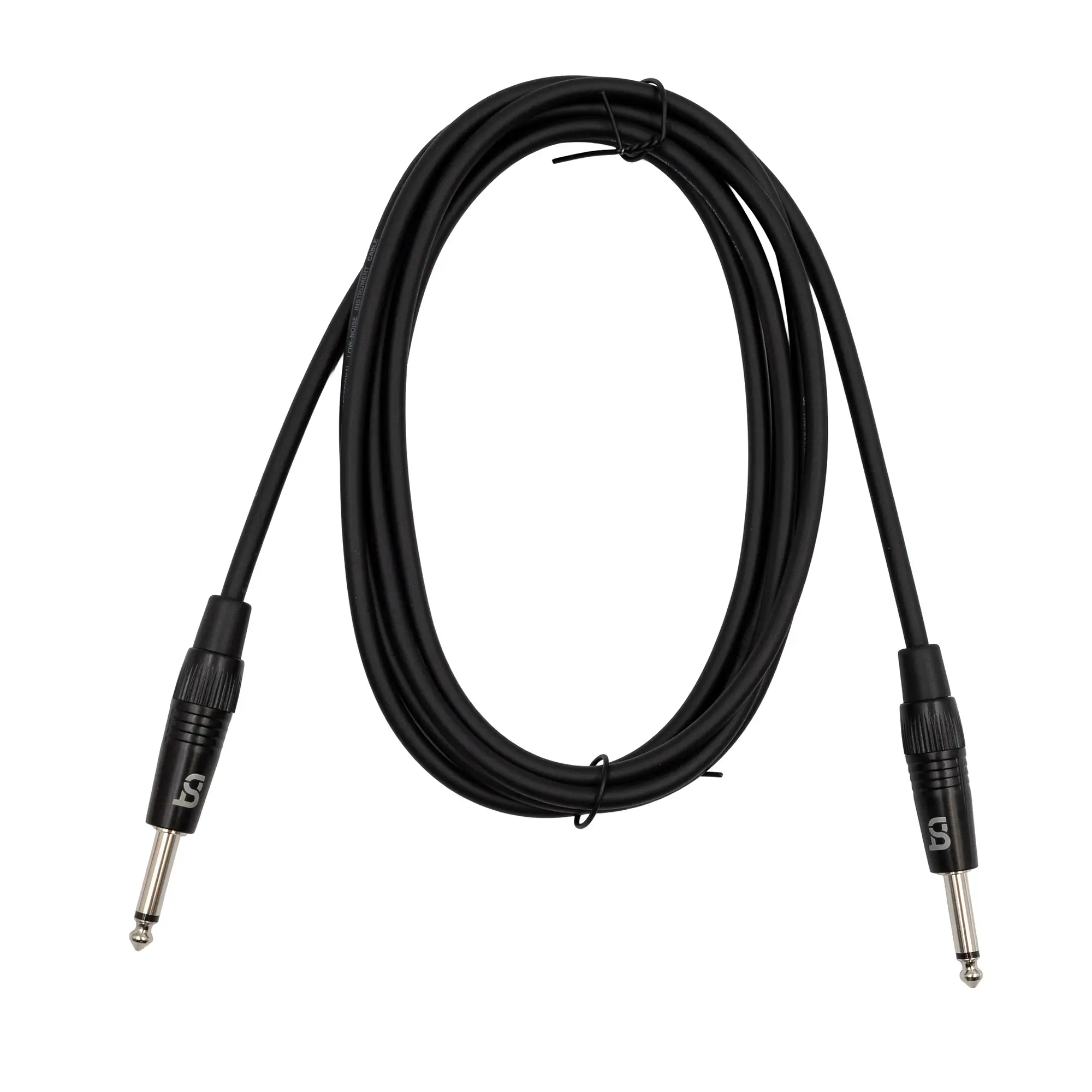 Tune CCB-JJ0300 Core Καλώδιο Οργάνων 6.35mm Mono Jack σε 6.35mm Mono Jack 3m Μαύρο-min