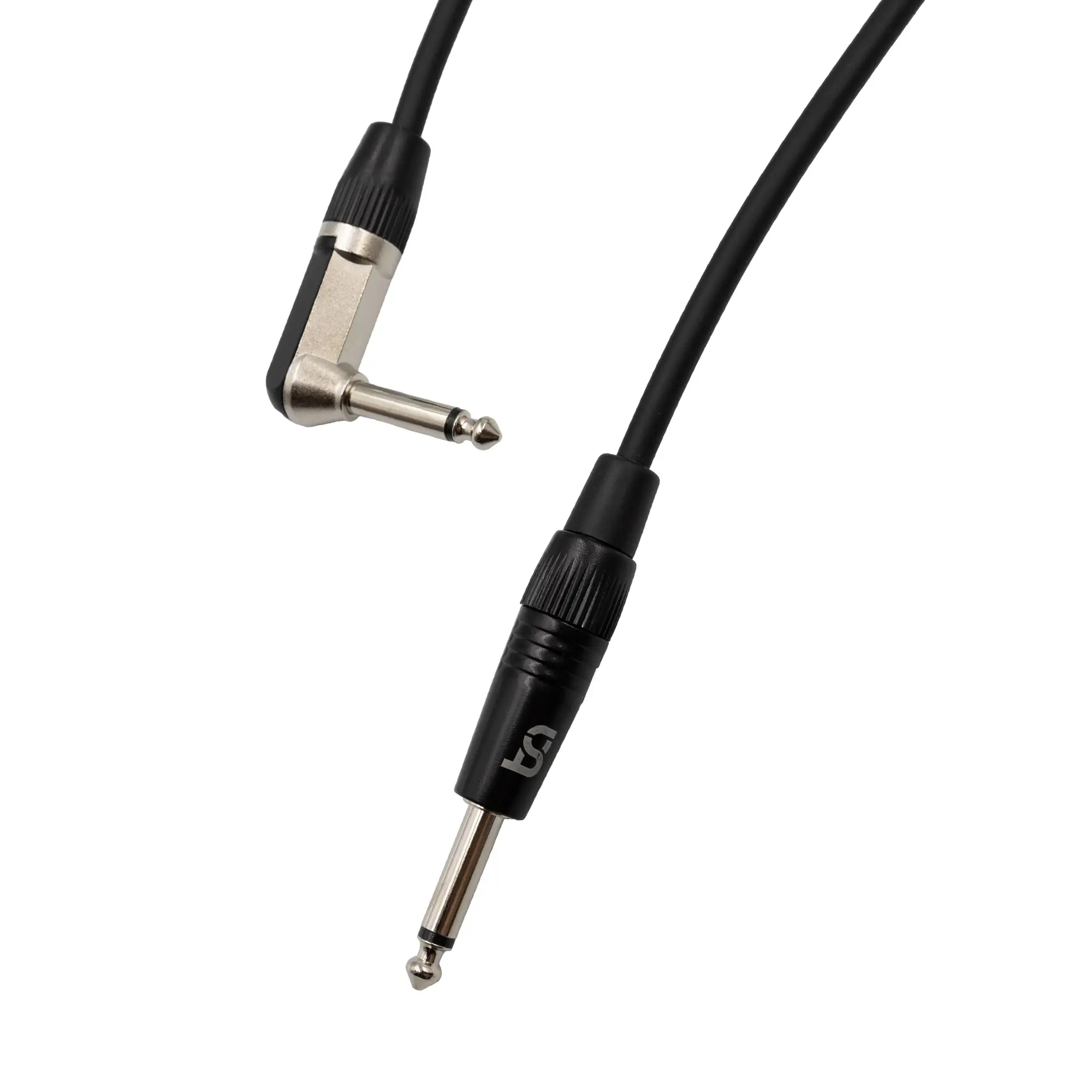 Tune CCB-AJ0600 Core Καλώδιο Οργάνων 6.35mm Mono Jack σε Γωνιακό 6.35mm Mono Jack 6m Μαύρο-2-min