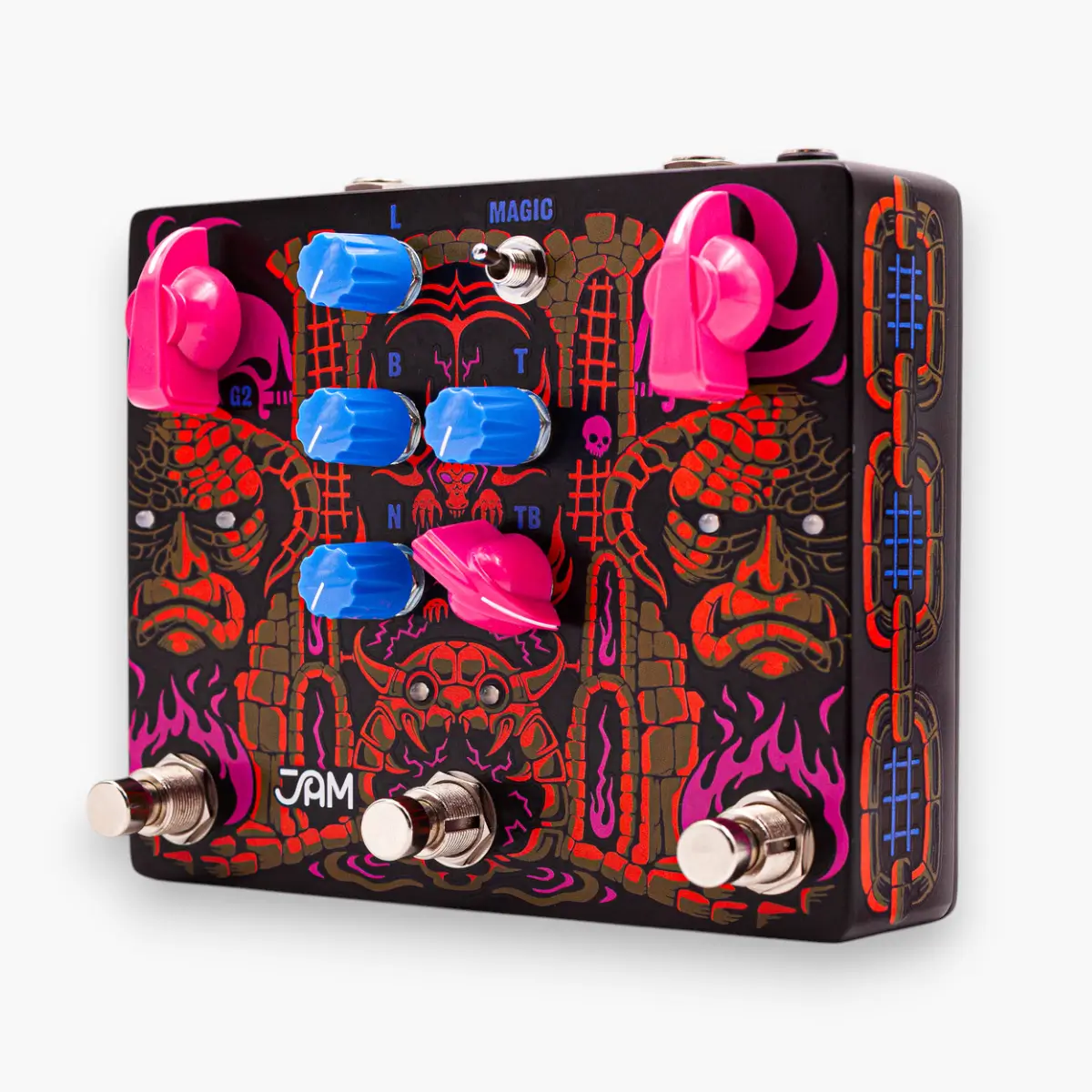 JAM Pedals Tiny Amp Destroyer Booster/ Overdrive Πετάλι-3
