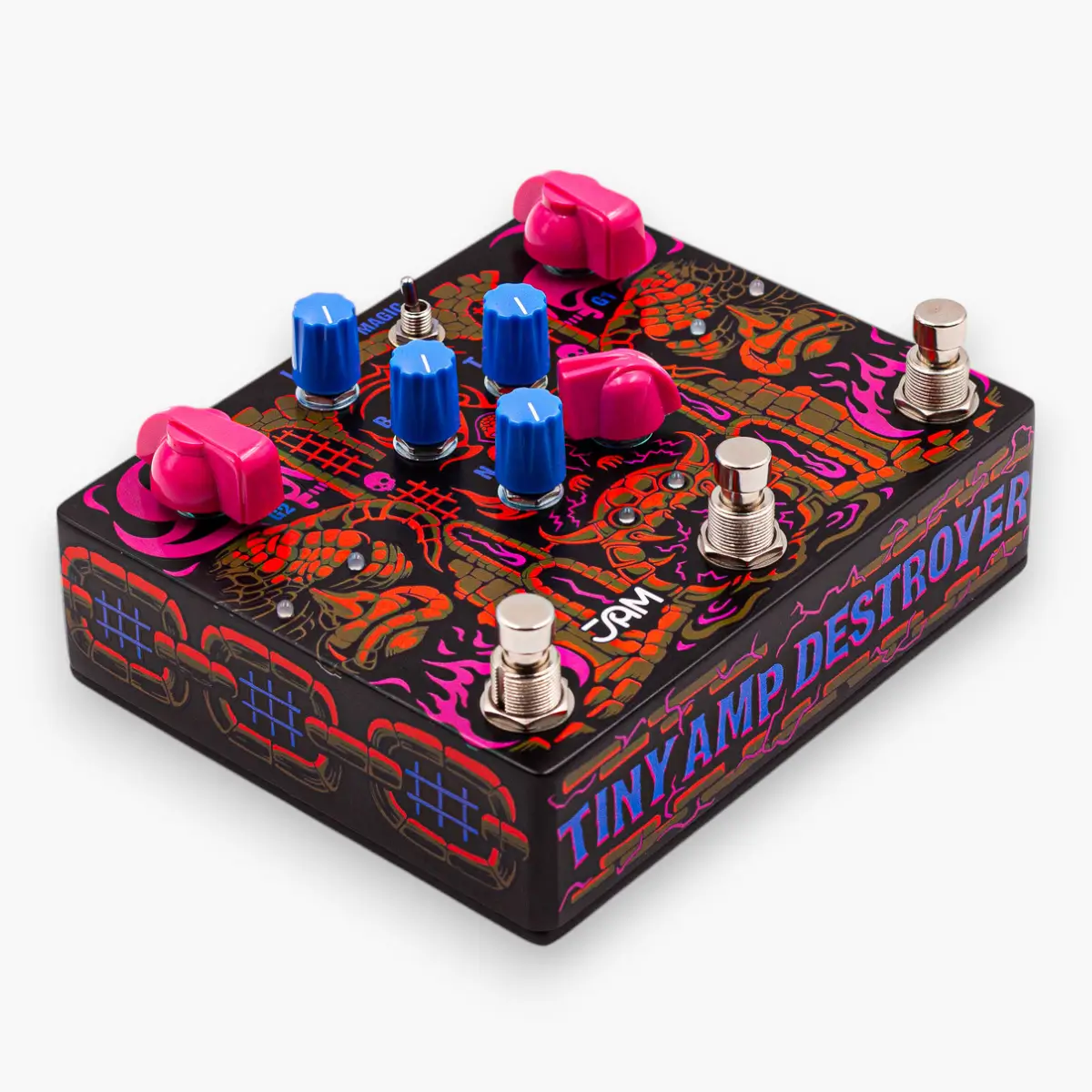 JAM Pedals Tiny Amp Destroyer Booster/ Overdrive Πετάλι-5