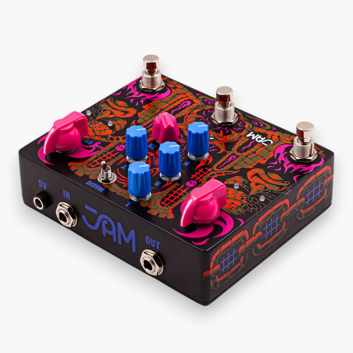 JAM Pedals Tiny Amp Destroyer Booster/ Overdrive Πετάλι-6