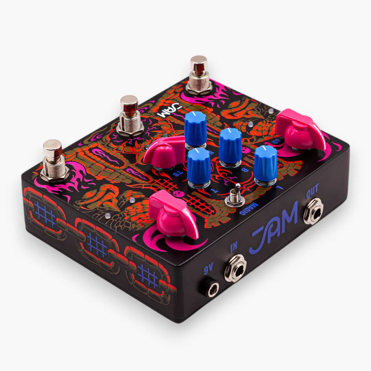 JAM Pedals Tiny Amp Destroyer Booster/ Overdrive Πετάλι-7
