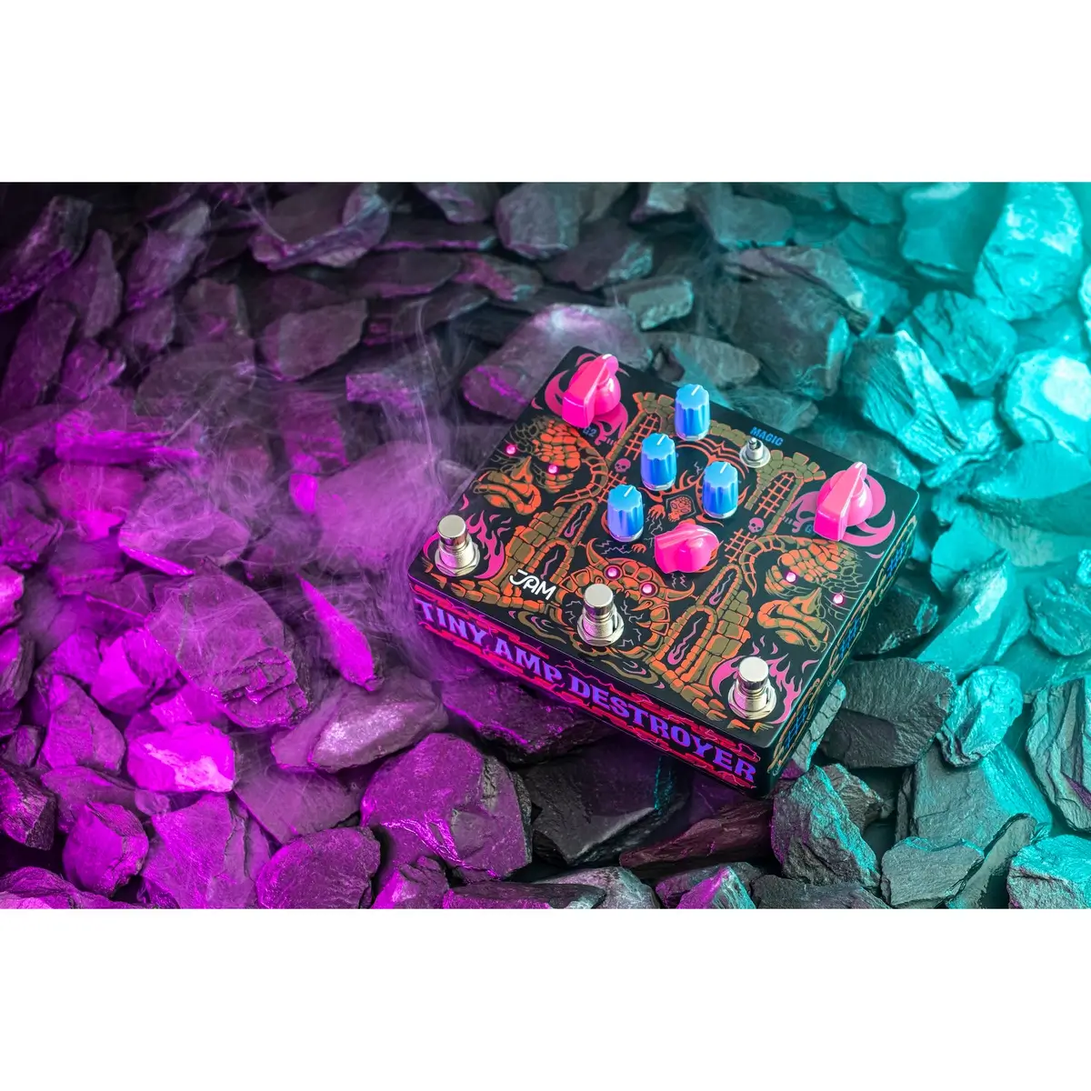 JAM Pedals Tiny Amp Destroyer Booster/ Overdrive Πετάλι-13