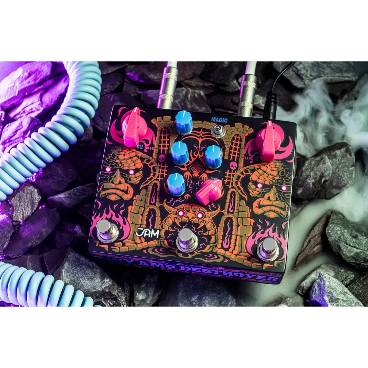 JAM Pedals Tiny Amp Destroyer Booster/ Overdrive Πετάλι-14