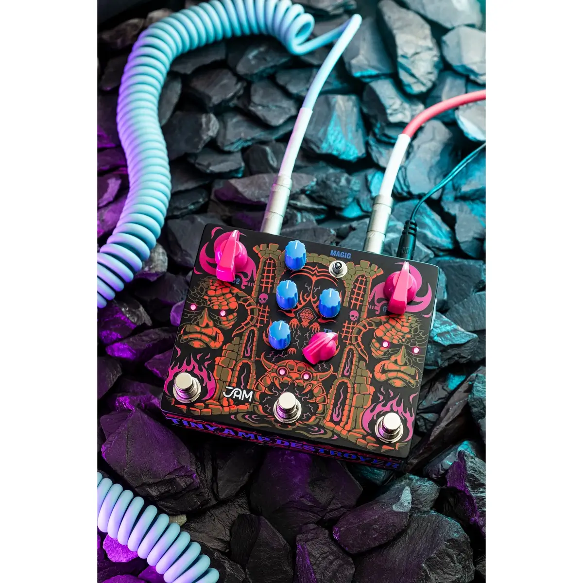 JAM Pedals Tiny Amp Destroyer Booster/ Overdrive Πετάλι-16