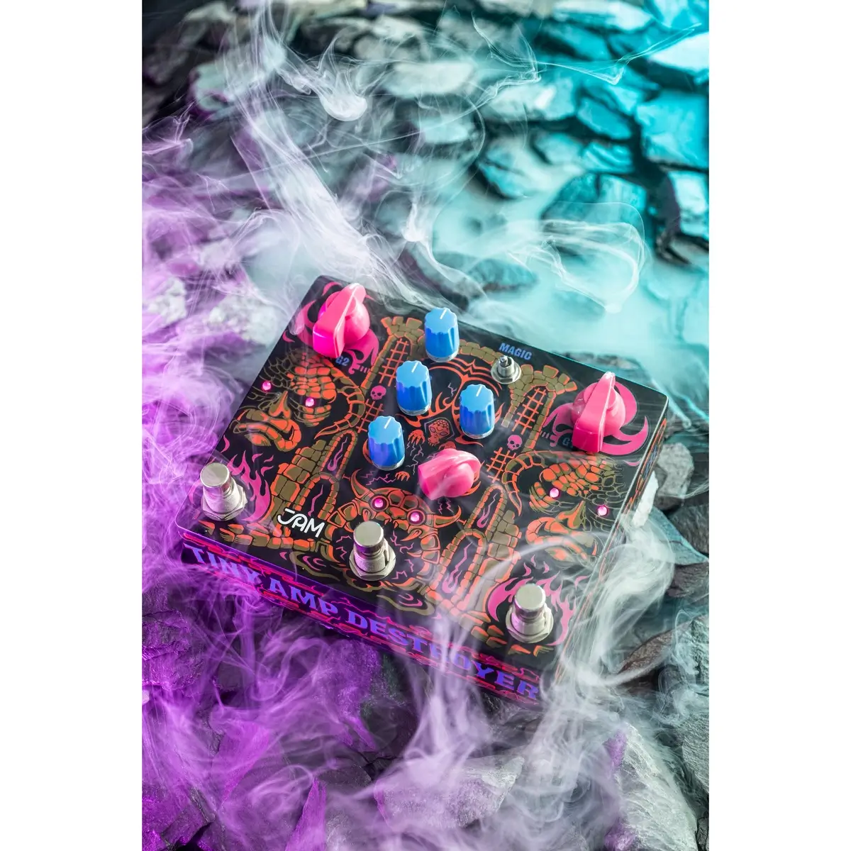 JAM Pedals Tiny Amp Destroyer Booster/ Overdrive Πετάλι-17